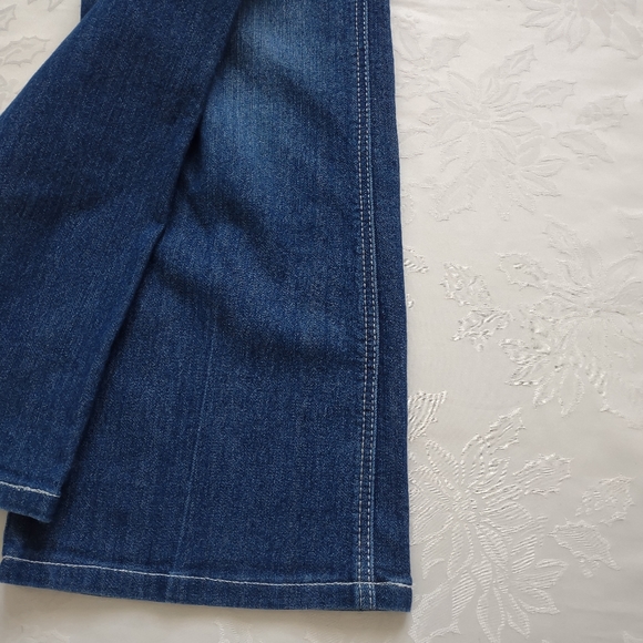 Cache crystals embellished flare wide leg jeans - Picture 9 of 10